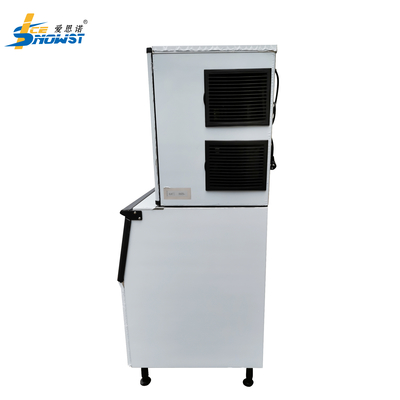কেনা 2300W 500kg SUS304 জল শীতল সঙ্গে বাণিজ্যিক ঘনক্ষেত্র আইস মেশিন মেকার online manufacture