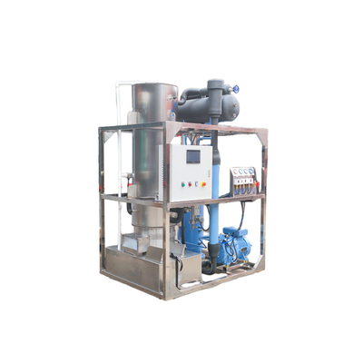 কেনা ভোল্টেজ 220V/380V/415V/440V/480V পিএলসি নিয়ন্ত্রণ বায়ু / জল শীতল সঙ্গে টিউব আইস মেশিন online manufacture