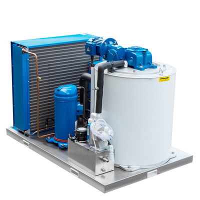 3P Commercial Crushed Freshwater Flake Ice Machine For Supermarket