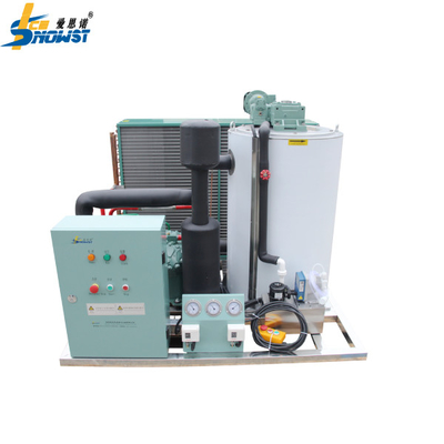 Energy Saving 3ton Freshwater Flake Ice Machine Marine Flake Ice Machine