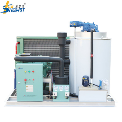 ICESNOW 5 Ton Saltwater Freshwater Flake Ice Machine Plant Multifunction