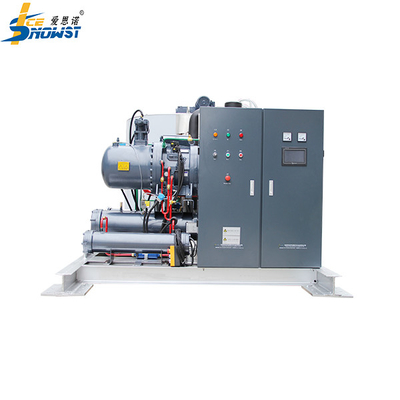R404A R507 15 Ton Freshwater Flake Ice Machine Fully Automated