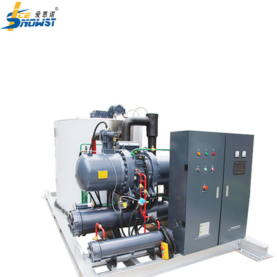20Ton 304 Stainless Steel Snow Flake Ice Maker Machine Commercial For Fish Shrimp Food Processing