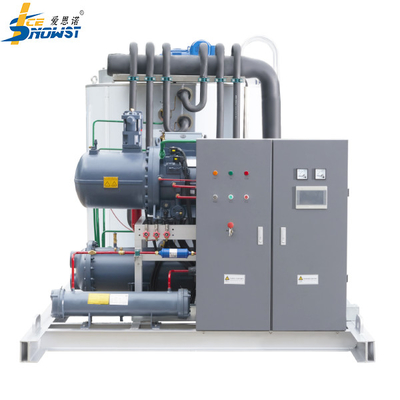 20Ton Marine Commercial Flake Ice Maker Machine For Fish Shrimp Food Processing