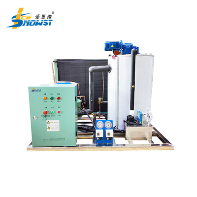 5 Ton Freshwater Flake Ice Machine 304 Stainless Steel 11.4KW