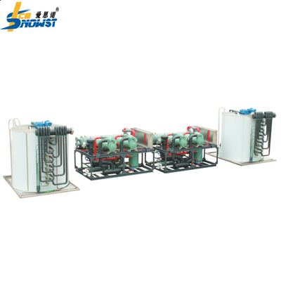 50ton PLC Freshwater Flake Ice Machine Maker For Seafood Processing