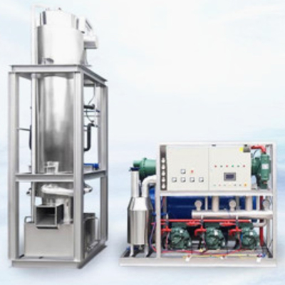 Stainless Steel 30T Tube Ice Maker Machine Module Design