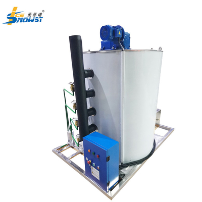 10T Stainless Steel Flake Ice Evaporator Commercial Ice Systems With Expansion Valve